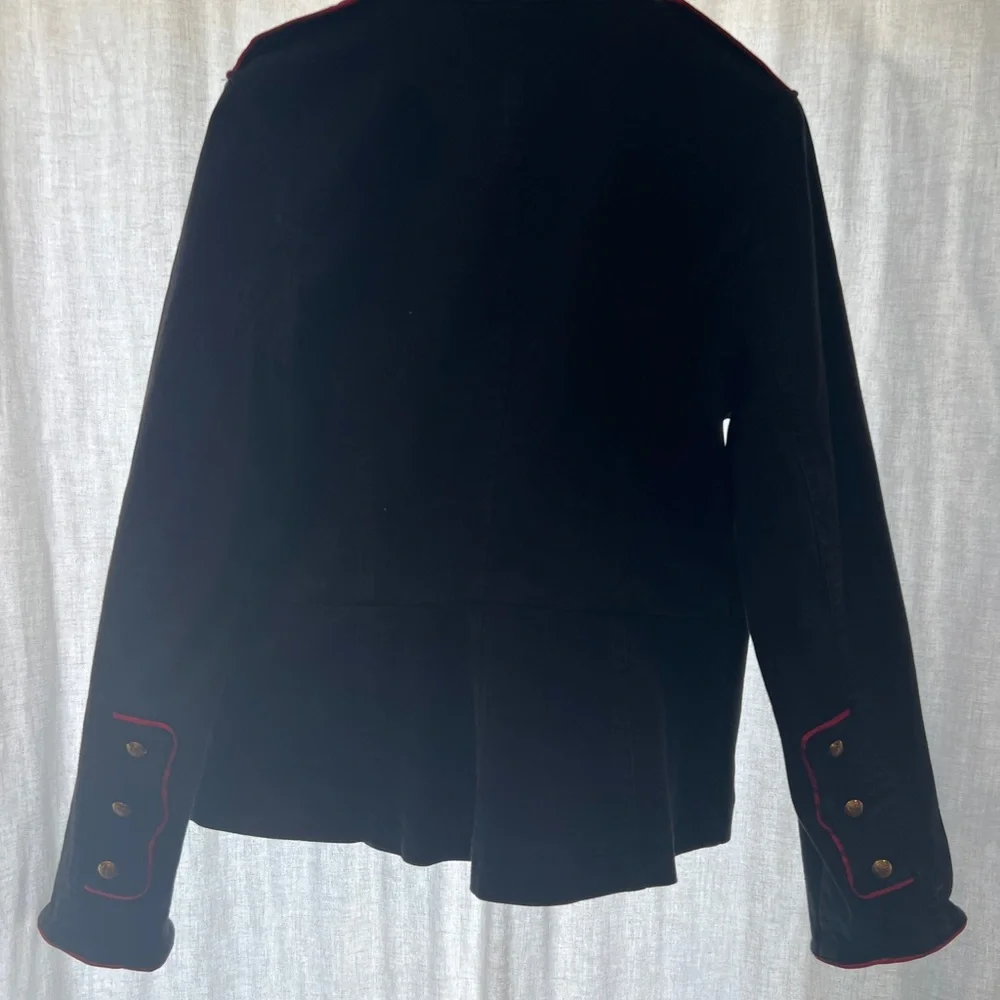 Vintage Ralph Lauren Black Blazer with Gold Buttons - Picture 8 of 10